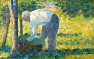 Bahçıvan, 1882-83 by Georges Seurat