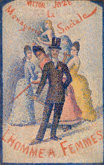 Bayanların Adamı by Georges Seurat