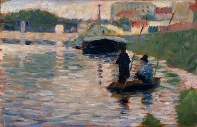 Seine Manzarası, 1882-83 by Georges Seurat