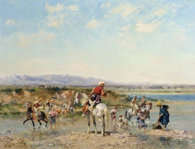 Araplar Bir Vahada by Georges Washington