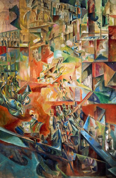 Metropolis, Georges Yakoulov (1884-1928). Rusya, 20. yüzyıl. by Georges Yakoulov