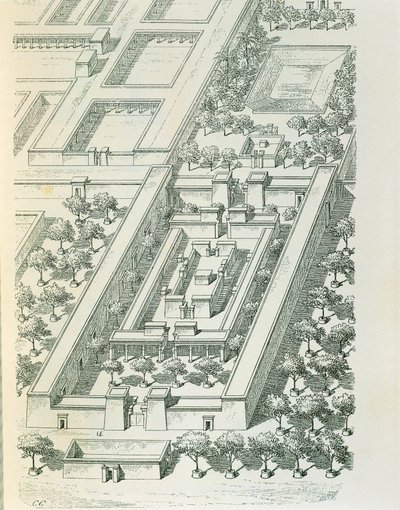Georges Perrot (1832-1914) ve Charles Chipiez (1835-1901) tarafından Tell el-Amarna