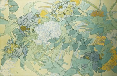 Japon Çiçekleri; Japon çiçekleri by Georges de Feure