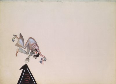 Ch tarafından Girofle-Giroflia opereti için sahne tasarımı. Lecocq, 1922 by Georgy Bogdanovich Yakulov