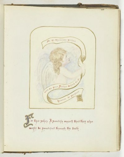 İsimsiz [dini metinli melek yüzlü], 185568. by Georgina Cowper