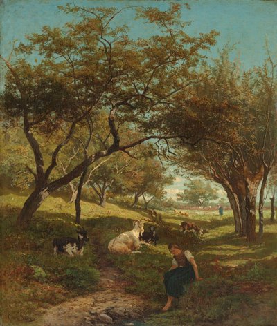 keçi çobanı by Gerard Bilders (signed by artist)