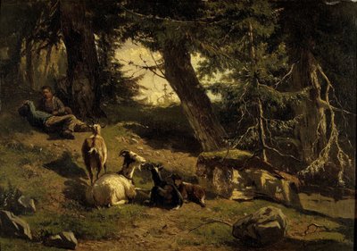İsviçre Manzarası by Gerard Bilders