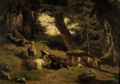 İsviçre Manzarası by Gerard Bilders