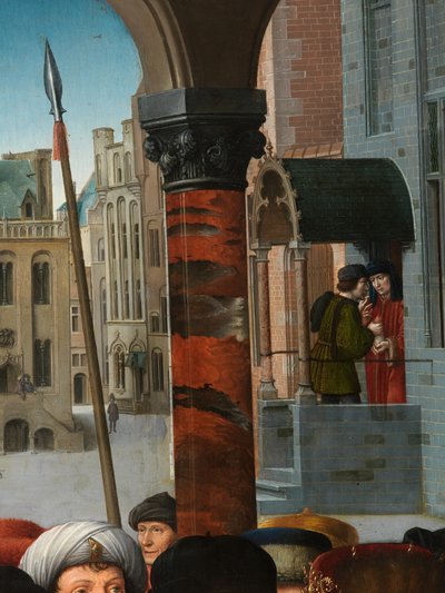 Cambyses'in Hükümünün Detayı by Gerard David