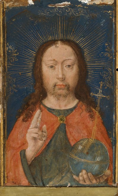 Kutsal Yüz, ca. 1485-90. by Gerard David