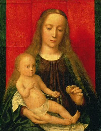 madonna ve çocuk by Gerard David
