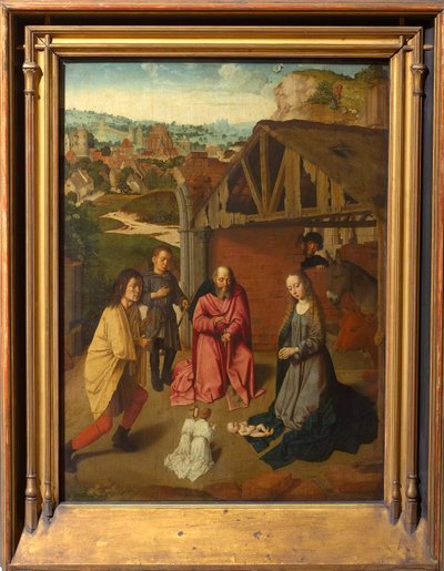 Çobanların Tapınması, yaklaşık 1485. by Gerard David