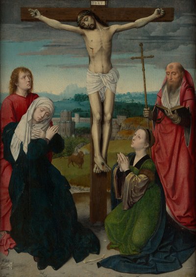 Çarmıha Gerilme, ca. 1495. by Gerard David