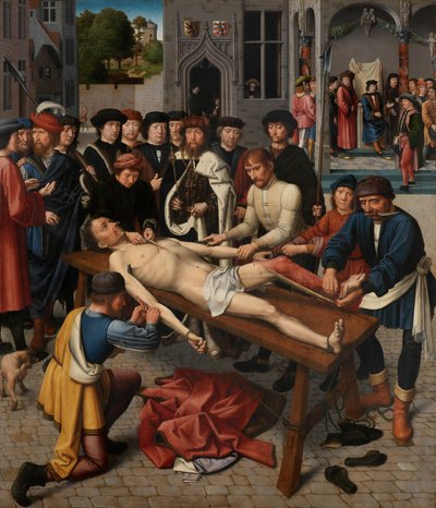 Sisamnes'in Yüzülmesi by Gerard David
