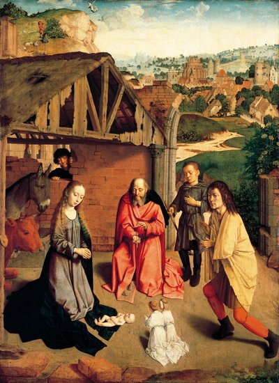 Doğuş, yaklaşık 1490, Gerard David (yaklaşık 1460-1523) by Gerard David