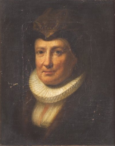 Sanatçının Annesinin Portresi by Gerrit Dou