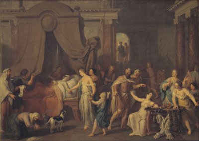 Alkestis ve Admetus by Gerard Hoet I