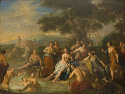 Diana ve Perileri by Gerard Hoet I