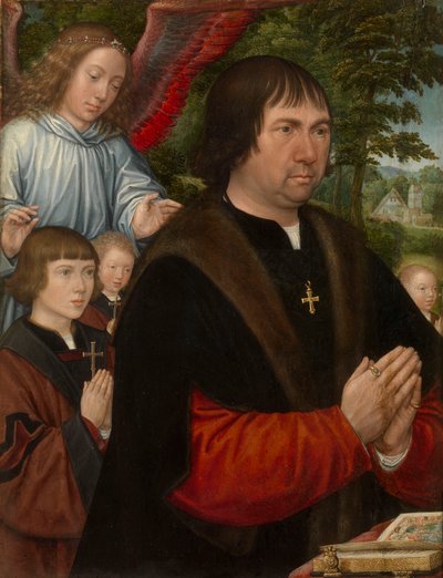 Lieven van Pottelsberghe'nin portresi by Gerard Horenbout