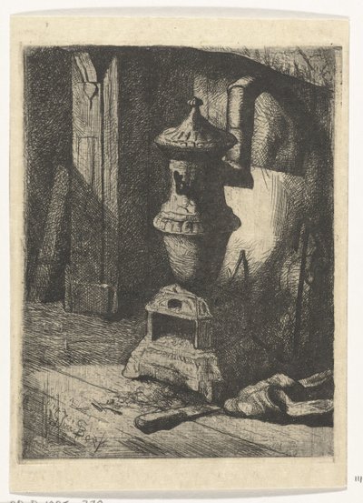 Sobalı bir iç mekan çalışması by Gerard Jan Bos