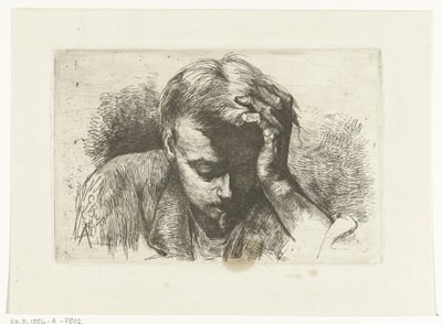 kendi kendine portre by Gerard Jan Bos
