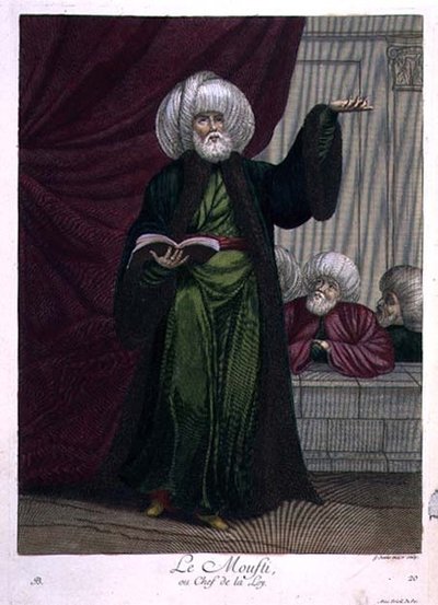 Müftü veya Kanun Üstadı by Gerard Jean Baptiste Scotin