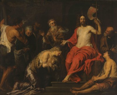 Mesih ve Tövbekar Günahkarlar by Gerard Seghers