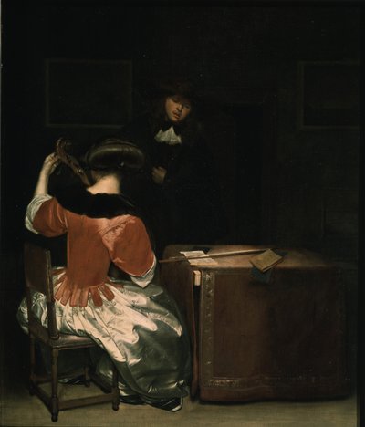 Müzik Dersi by Gerard, Ter Borch
