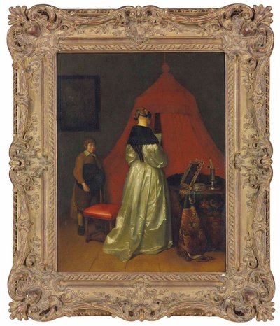 Mektup, 1660 by Gerard ter Borch