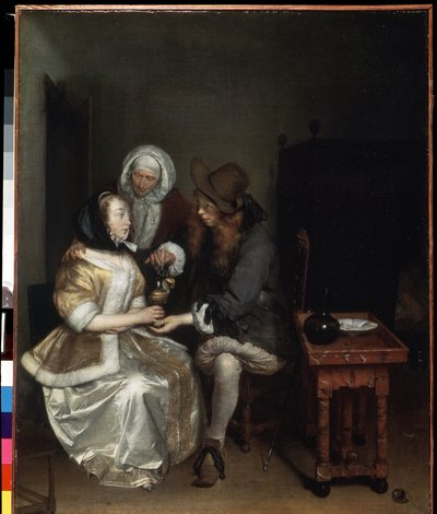 Bir bardak limonata (Bir bardak limonata). Gerard Ter Borch
