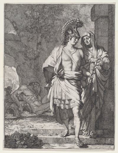 Aeneas ve Sibyl by Gerard de Lairesse