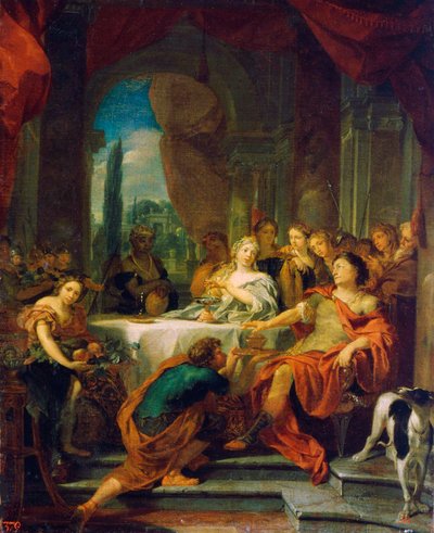 Antonius ve Kleopatra, 17. veya 18. yüzyılın başları by Gerard de Lairesse