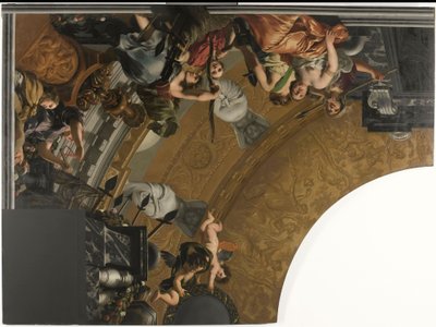 Diana ve arkadaşlarının tasvir edildiği tavan by Gerard de Lairesse