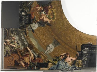 Diana ve arkadaşlarının tasvir edildiği tavan by Gerard de Lairesse