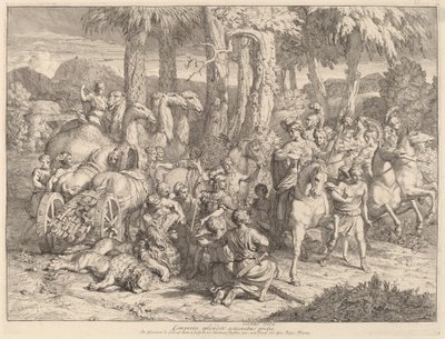 Aslan Avında Semiramis by Gerard de Lairesse