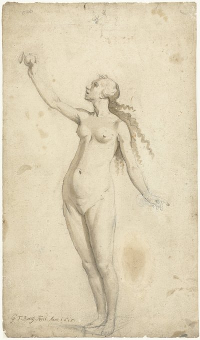 Havva elma için uzanıyor by Gerard ter Borch