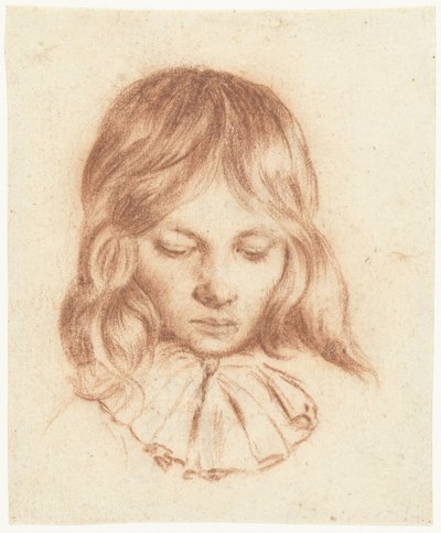 Mahzun gözlü çocuk by Gerard ter Borch (II)