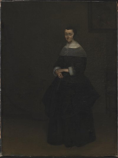 Bir Bayan Portresi by Gerard ter Borch