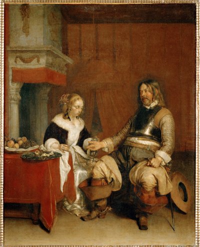  by Gerard ter Borch or Terborch