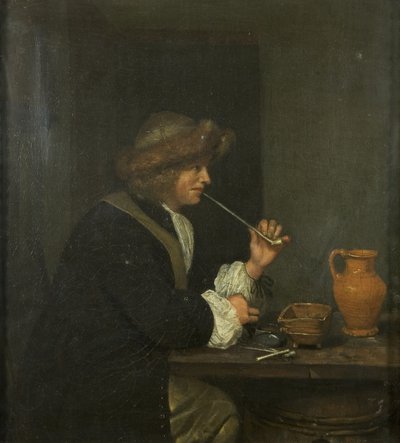 adam sigara by Gerard ter Borch