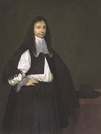 Bir Beyefendinin Portresi, c.1667-8 (çift için bkz. 64506) by Gerard ter Borch