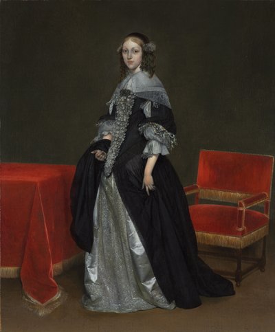 Bir Kadının Portresi, c.1665 by Gerard ter Borch