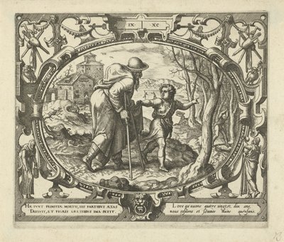 Adam doksan yaşında İnsanın On Çağı (dizi adı) by Gerard van Groeningen