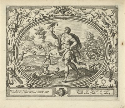 Adam yirmi yaşında İnsanın On Çağı (dizi adı) by Gerard van Groeningen
