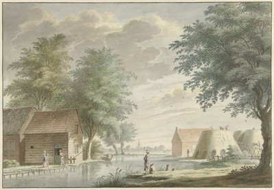 Hillegom'daki kireç fırınları by Gerard van Rossum