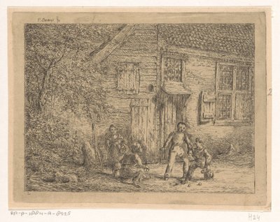başını sallayan çocuklar top oyuncusu by Gerardus Emaus de Micault