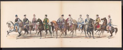 Leiden Öğrencilerinin Maskeli Balosu, 1870 (levha 10) Leiden öğrenci birliği üyeleri tarafından 7 Haziran 1870