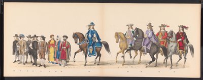 Leiden Öğrencilerinin Maskeli Balosu, 1875 (levha 15) Leiden öğrenci birliğinin üyeleri tarafından 15 Haziran 1875