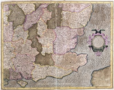 İngiliz Kanalı ve Londra dahil İngiltere