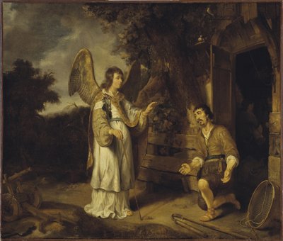 Melek ve Gideon, 1640 by Gerbrand van den Eeckhout
